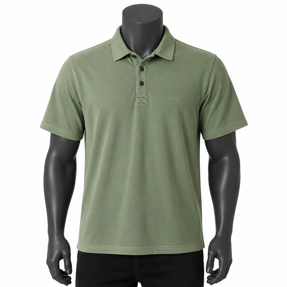 Patagonia Organic Cotton Polo Shirt Casual Short Sleeve‎ Green Mens M
